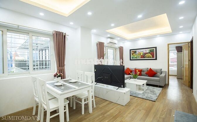 🎯 CHO THUÊ CĂN HỘ DỊCH VỤ 2PN – ĐÀO TẤN, BA ĐÌNH ✨