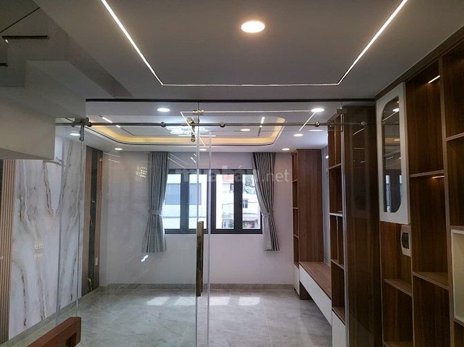 Hẻm nhựa 6m  , 56m2 full nội thất, 5 tầng fun nt ở ngay - bình tân