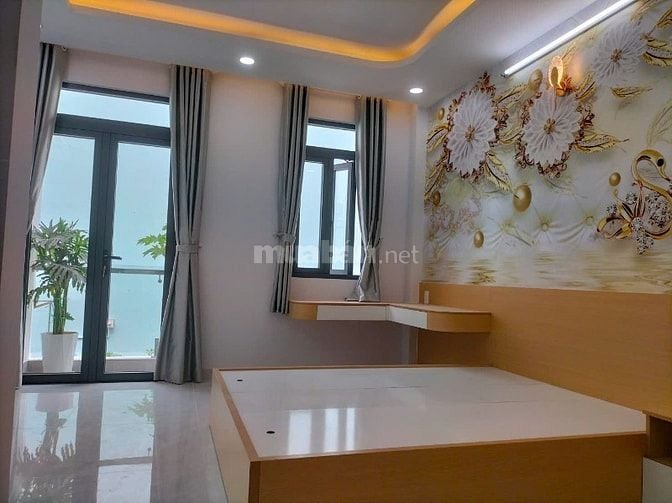 Hẻm nhựa 6m  , 56m2 full nội thất, 5 tầng fun nt ở ngay - bình tân