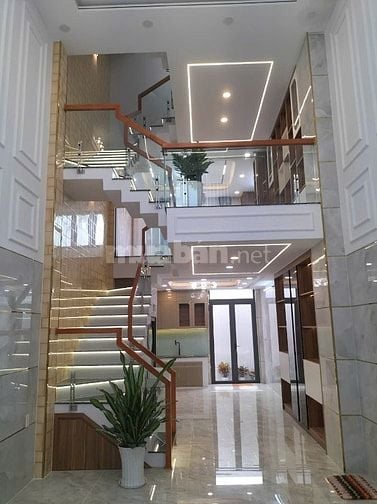 Hẻm nhựa 6m  , 56m2 full nội thất, 5 tầng fun nt ở ngay - bình tân