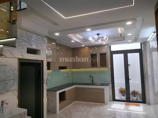 Hẻm nhựa 6m  , 56m2 full nội thất, 5 tầng fun nt ở ngay - bình tân