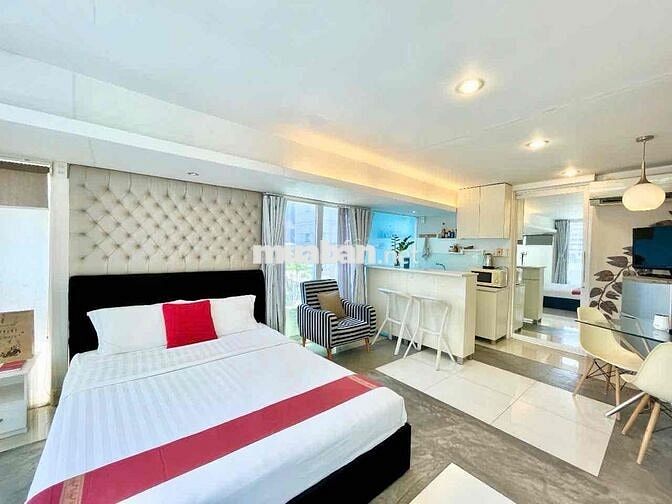 CHO THUÊ CĂN HỘ PENTHOUSE VIEW CAO TẦNG SÂN VƯỜN GẦN BỜ KÈ HOÀNG SA Q1