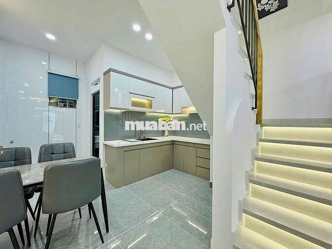HẺM XE HƠI 7 CHỖ - NGUYỄN VĂN KHỐI, Gò Vấp - Trệt 1 lầu - 4m X 10m