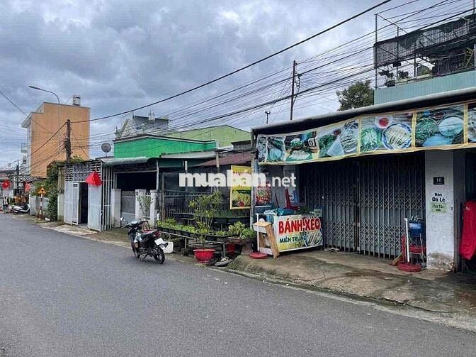 NHÀ MẶT TIỀN ĐƯỜNG BÀ TRIỆU NGAY CHỢ KHU 6 BẢO LỘC DT 137m2 sẵn 85m TC