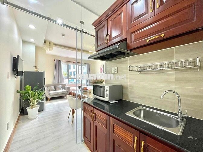 CĂN HỘ 1PN-TÁCH BẾP RỘNG 40m2-BÌNH THẠNH GẦN CẦU THỊ NGHÈ, GIÁP Q1, Q2