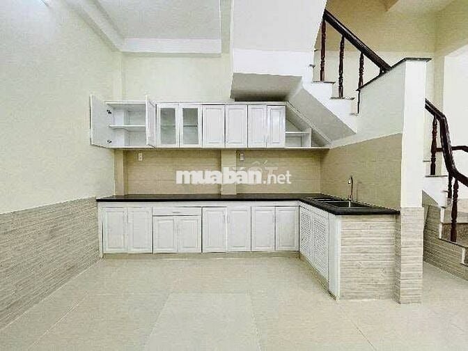NHÀ MỚI 4 TẦNG, 4PN, HXH CẠNH ĐƯỜNG THỐNG , P16,GV, GIÁ 6.180 TỶ TL.