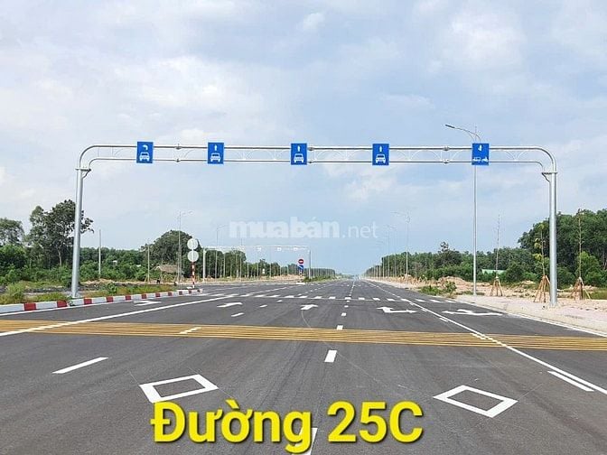 Chủ cần bán đất phủ hồng gần 25C xã Vĩnh Thanh, 2 mặt tiền, giá tốt