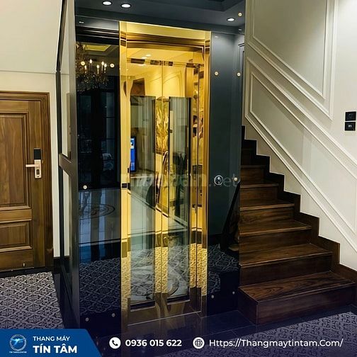 Thang máy Tín Tâm - cải tạo nhà đi bộ tầng sang đi thang máy 
