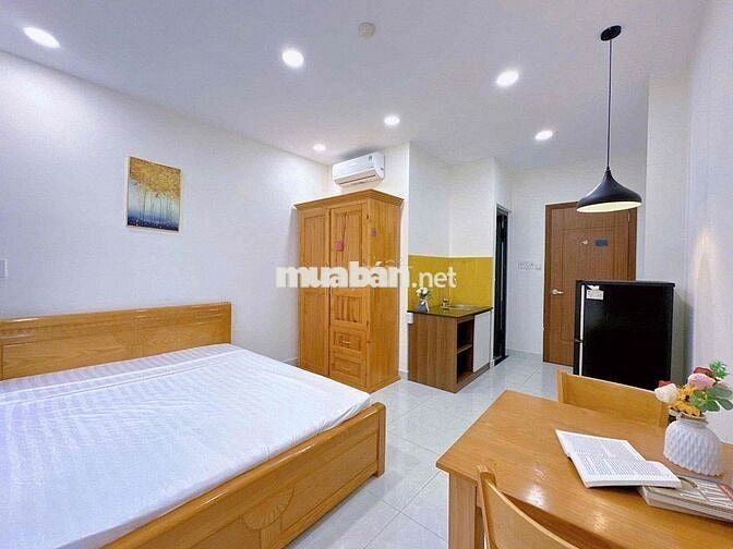 CHO THUÊ CĂN STUDIO BAN CÔNG 35M2 FULL NT GẦN CẦU NGUYỄN VĂN CỪ Q8