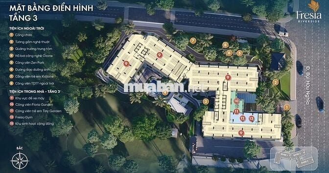 👍 Fresia Riverside – Căn hộ ven sông, cơ hội đầu tư sinh lời bền vững👍