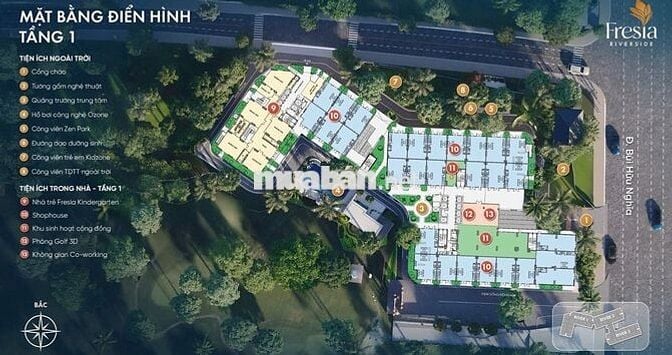 👍 Fresia Riverside – Căn hộ ven sông, cơ hội đầu tư sinh lời bền vững👍