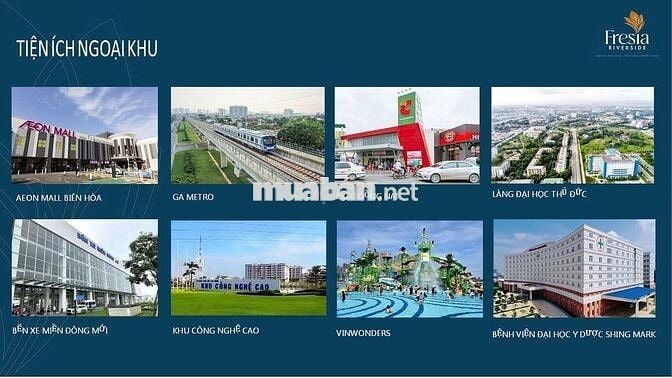 👍 Fresia Riverside – Căn hộ ven sông, cơ hội đầu tư sinh lời bền vững👍