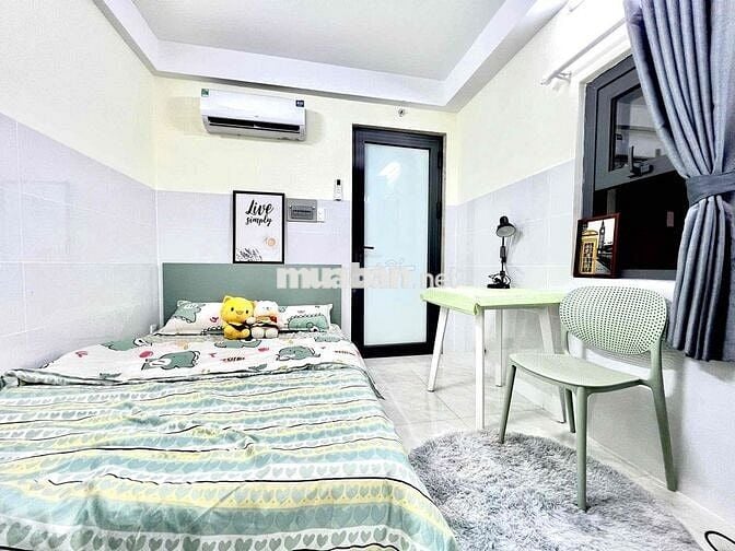 CHO THUÊ CHDV NỘI THẤT ĐẦY ĐỦ NGAY TRUNG TÂM BÌNH THẠNH GIÁ RẺ