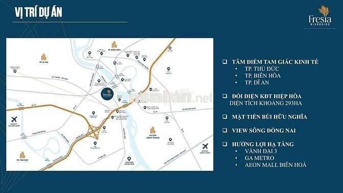 👍 Fresia Riverside – Căn hộ ven sông, cơ hội đầu tư sinh lời bền vững👍