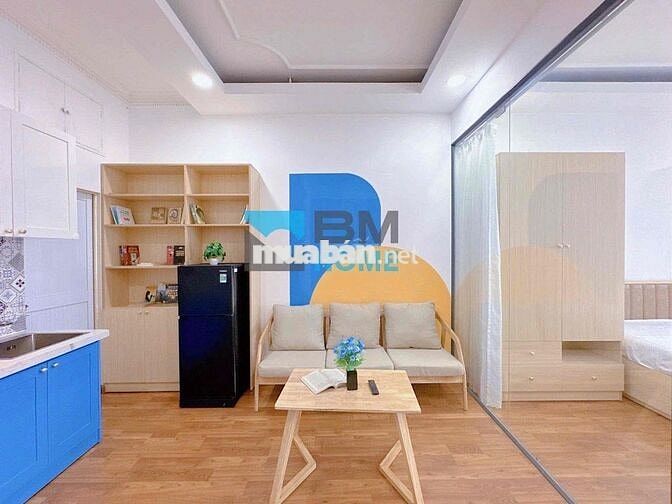 CHO THUÊ CĂN HỘ 1 PHÒNG NGỦ TÁCH BẾP BAN CÔNG GẦN CÔNG VIÊN 23/9 Q1
