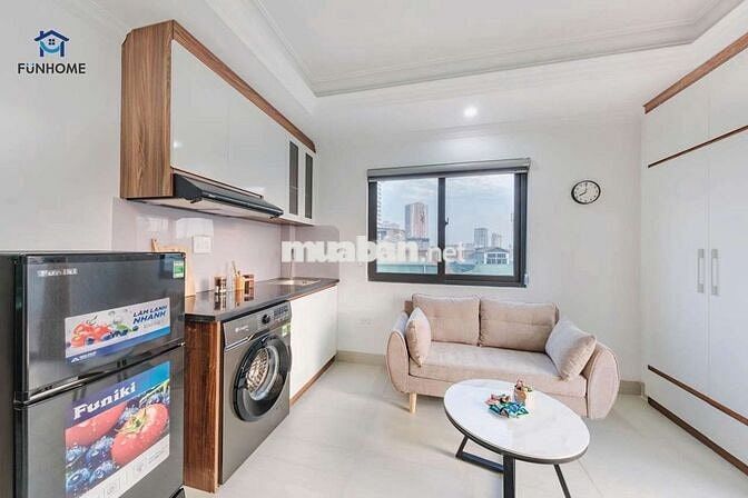 CCMN 30m2 Full nội thất, ban công, máy giặt tại Trương Định