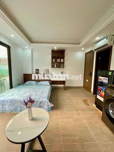CCMN 30m2 Full nội thất, ban công, máy giặt tại Trương Định