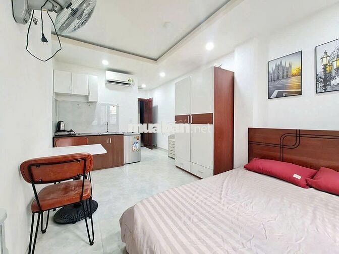 KHAI TRƯƠNG STUDIO 28M2 CỬA SỔ Q1 GẦN Q2 Q3 Q4 GẦN HUTECH, HIU, UEH