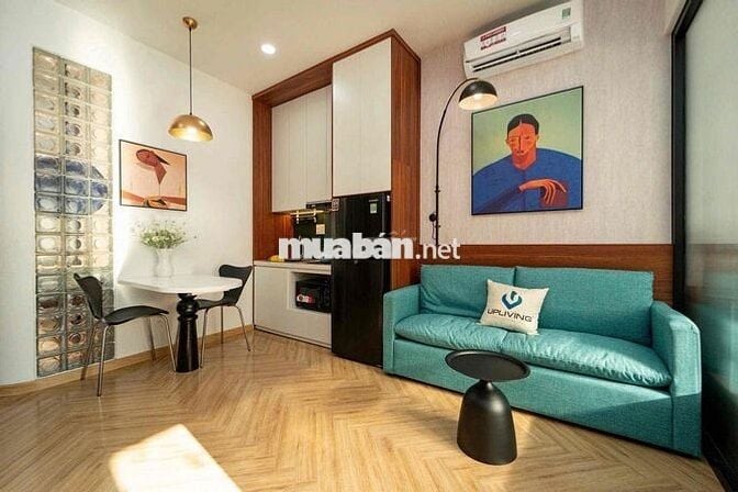 CHO THUÊ CĂN HỘ TÁCH BẾP BAN CÔNG 45M2 AN NINH TIỆN NGHI GẦN BẾN THANH