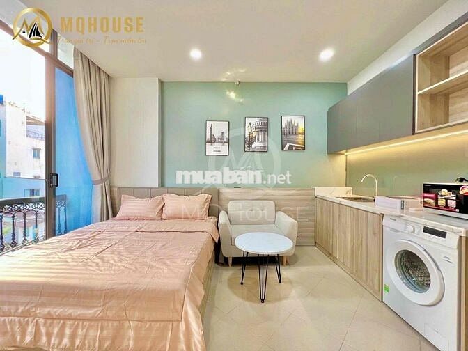 CHO THUÊ CĂN HỘ BAN CÔNG TIỆN NGHI VIEW CAO GẦN BÙI VIỆN QUẬN 1 T9 202