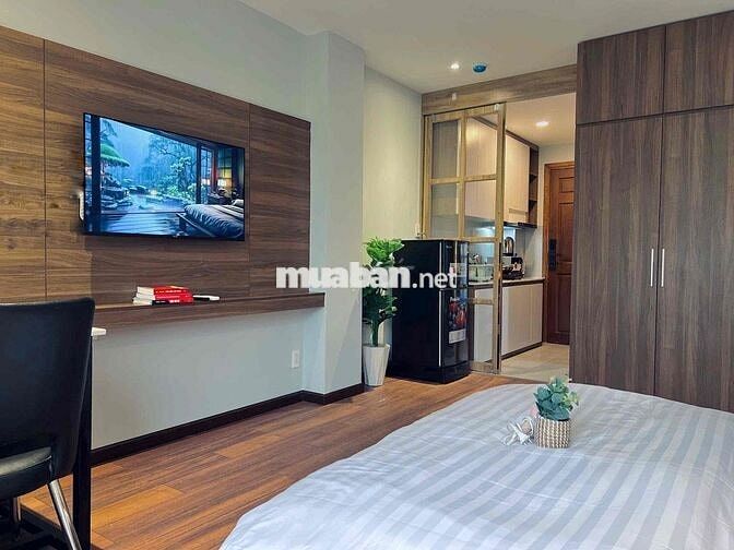 CHO THUÊ CĂN HỘ FULL NỘI THẤT CAO CẤP GẦN CẦU ÔNG LÃNH QUẬN 1 GIÁ RẺ