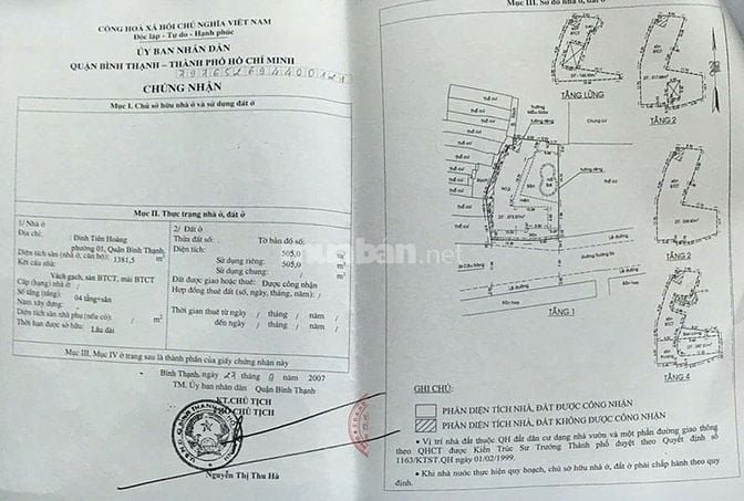 Bán nhà Trệt 3 lầu sân thượng, 8PN, DT 560m² gần Quận 1, giá 200 tỷ