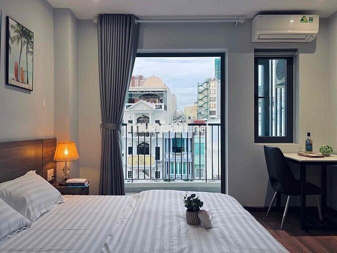 CHO THUÊ CĂN HỘ FULL NỘI THẤT CAO CẤP GẦN CẦU ÔNG LÃNH QUẬN 1 GIÁ RẺ