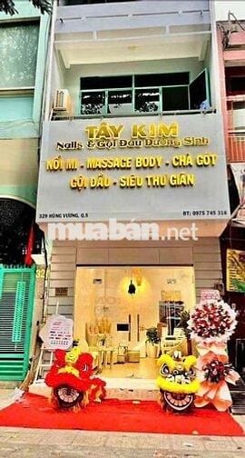 Mặt Bằng Hùng Vương Quận 5- 66m2 vĩa hè rộng