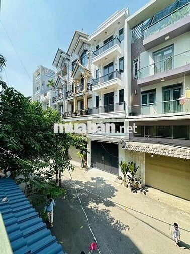 cho thuê nhà 9m đường số 59 p14 (5x10) trệt, 3 lầu , 4pn , 5wc , 1p th