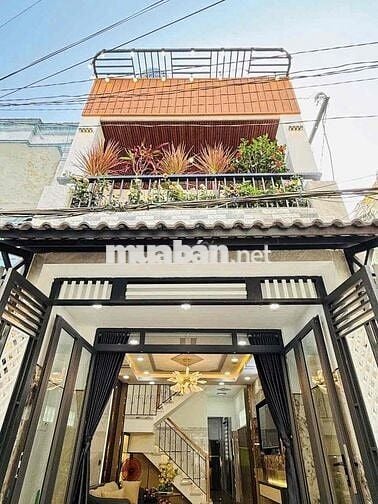 2 TẦNG - 3 pn- sổ 49m2 - hẻm 5M XE HƠI Quang Trung - Phan Huy Ích, GV