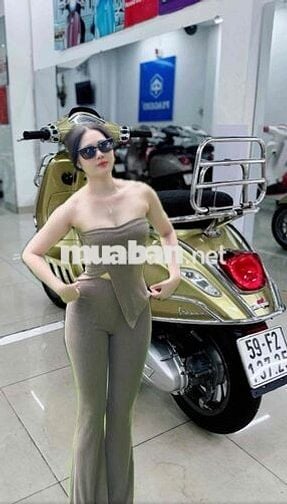Vespa Chính chủ Vàng Porsche Siêu đẹp