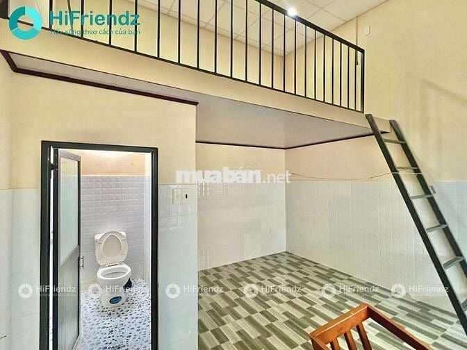 Trọ Gác Sinh Viên 30m2 - cao 2m ở 3-4ng thoải mái - Gần UMP