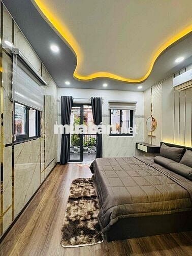 Bán nhà hẻm xe hơi,54 m2 xây trệt lầu 3 phòng ngủ,Quang Trung Gò Vấp