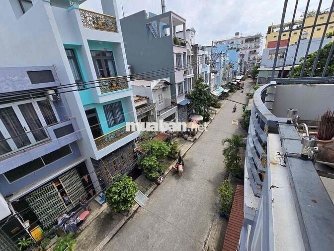 nhà ở Phú Định, 58m2, 1trệt2lầu, 4PN, đường 10m, gần Nguyễn Văn Luông