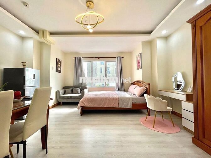 🌏💥Cho Thuê Căn Hộ Dịch Vụ 40m2 Ngay Hàng Xanh Giáp Q1💥