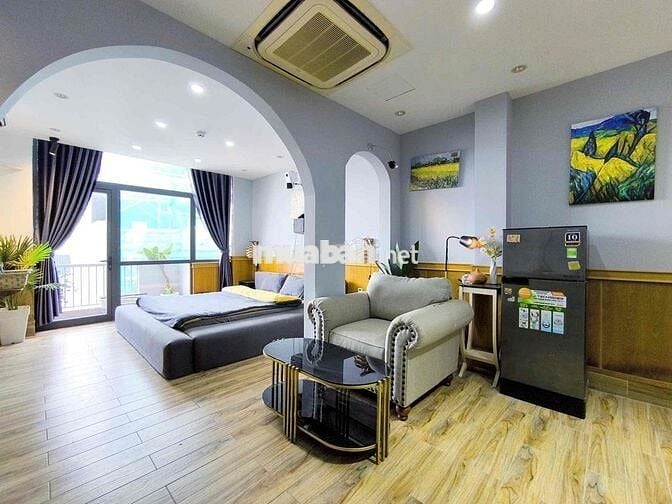 Căn Hộ Studio Ban Công 30m2 - Thang Máy - Gần Bờ Kè Trường Sa