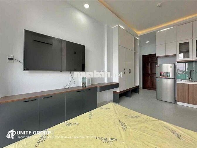 Cho Thuê Căn Studio Ban Công 35M2_Full NT Có Máy Giặt Riêng Quận 10