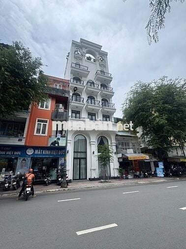 MT ĐƯỜNG TRƯƠNG ĐỊNH QUẬN 3 DT: 8X 15 1 TRỆT 5 LẦU  SÂN THƯỢNG TM