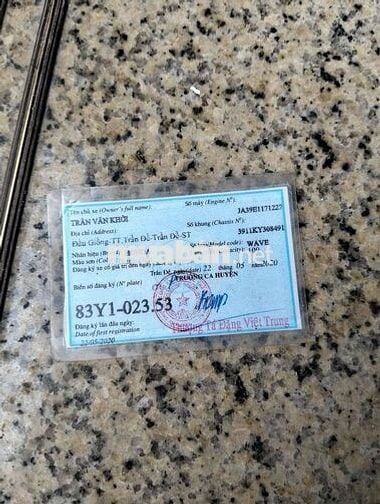 Tôi bán để đổi xe tay ga tin còn xe còn