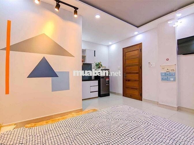 Ở NGAY! PHÒNG MỚI CỰC XINH GẦN SVĐ PHÚ THỌ Q.10 CÓ BẢO VỆ - THANG MÁY