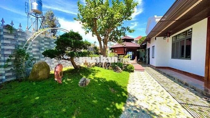 Nhà vườn Bảo Lộc 500m² -100 TC view suối, full nội thất gỗ quý 7.8 tỷ