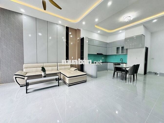NHÀ 1 TRỆT 1 LẦU – PHÚ HÒA   1 trệt 1 lầu, sân ô tô, , 3PN, bếp, 2WC