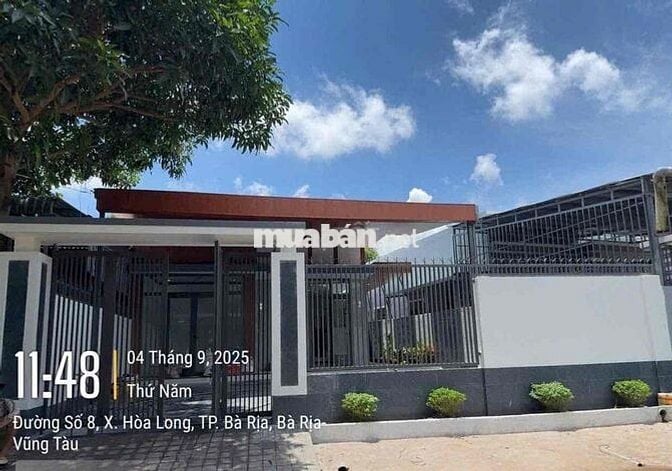 NHÀ MẶT TIỀN 218m, 3 PHÒNG NGỦ, ĐƯỜNG SỐ 8 TP BÀ RỊA, BRVT