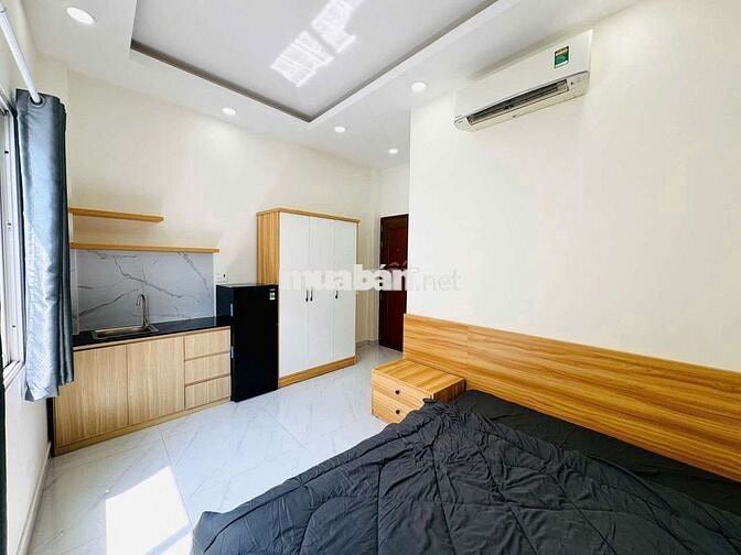 CĂN HỘ STUDIO FULL NỘI THẤT NGAY SÁT ĐẠI HỌC CÔNG NGHIỆP CÁCH 600M