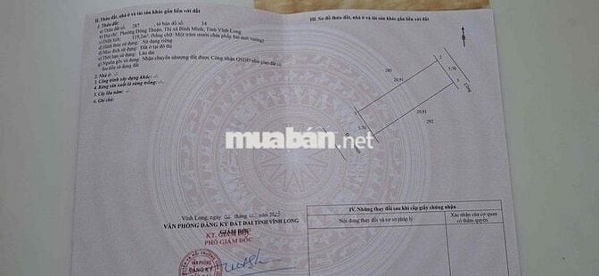 BÁN NỀN GẦN CHỢ ĐÔNG BÌNH CÁCH TT CẦN THƠ 9km