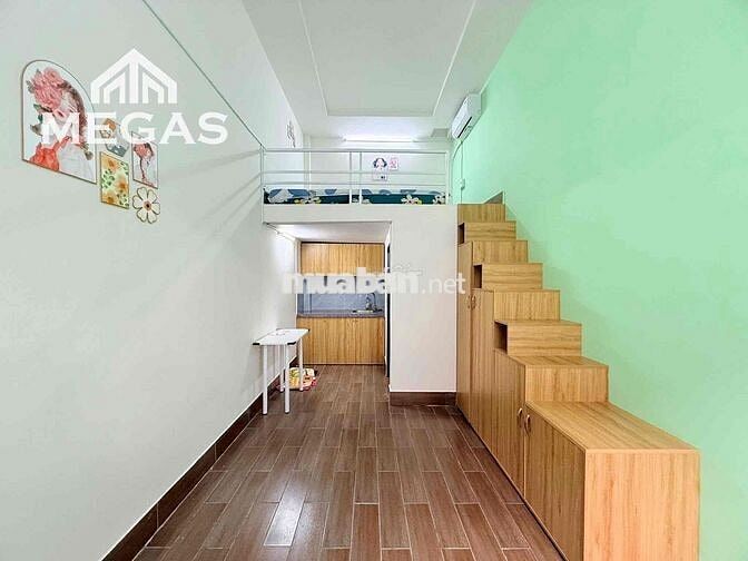 DUPLEX VỚI GÁC LỬNG ĐỨNG - FULL NỘI THẤT - GẦN NTTU