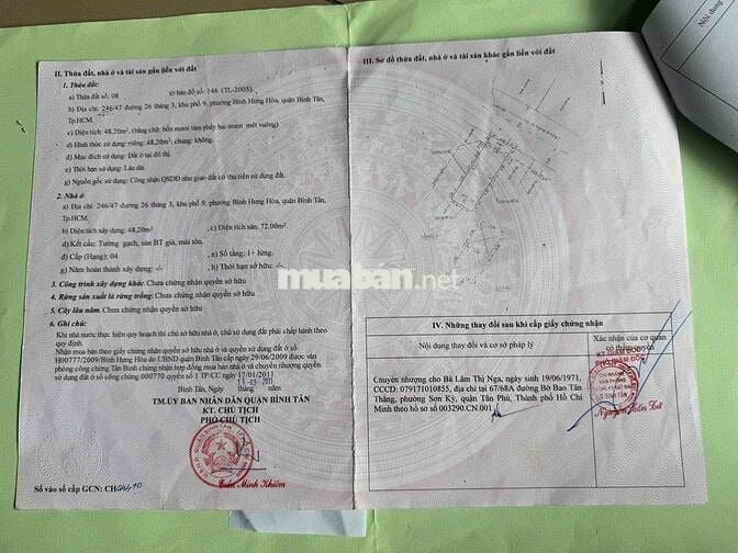 nhà chính chủ  hẻm 8m thông tứ hướng