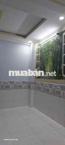 nhà mới đep 1 lầu 2pn 2wc đs 2 hbp