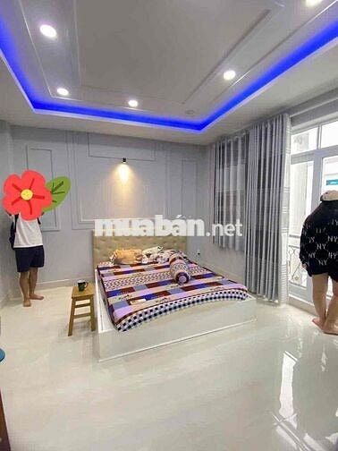 CHO THUÊ NHÀ 1 TRỆT 1 LỬNG 3 LẦU - NGAY EMART PHAN VĂN TRỊ - KDTRÍ CAO