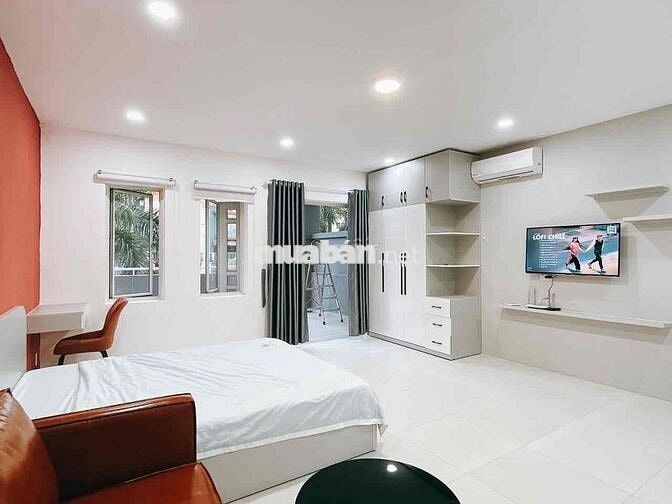 Cho Thuê Căn 1 Phòng Ngủ Ban Công_Full NT, Có Máy Giặt Riêng Gần Lotte